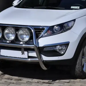 Кенгурятник WT018 (нерж.) для KIA Sportage 2010–2015
