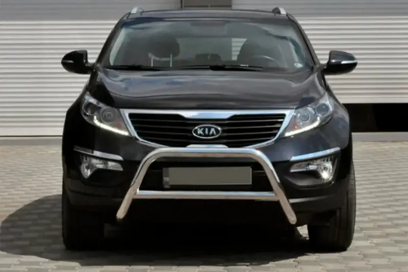 Кенгурятник WT006 (нерж.) для KIA Sportage 2010–2015