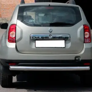 Задня дуга пряма (нерж.) для Renault Duster 2008–2017