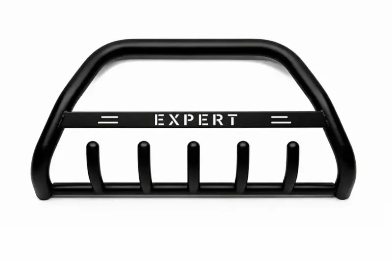 Кенгурятник WT004 Black (нерж) для Peugeot Expert 2007–2016