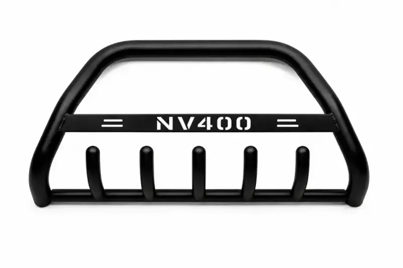 Кенгурятник WT004 Black (нерж) для Nissan NV400 2010–2024