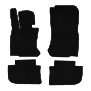 Килимки текстильні Premium (Для F06, Чорний) для BMW 6 серія F12/F13/F06 2011–2018