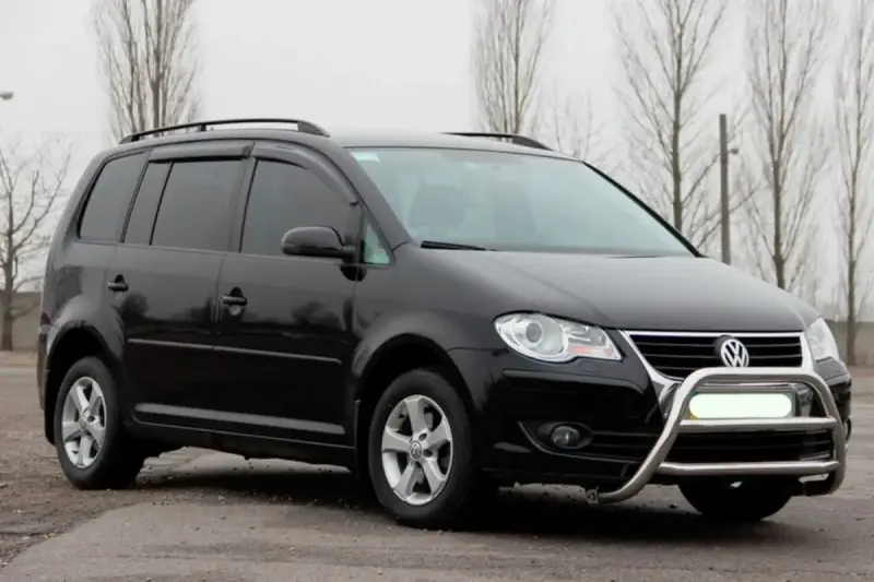 Кенгурятник WT022 (нерж) для Volkswagen Touran 2003–2010