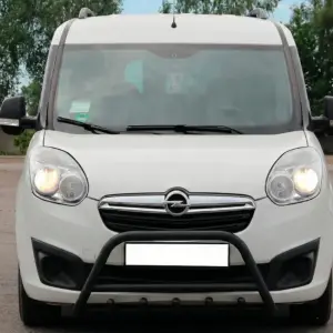 Кенгурятник Black (нерж.) для Opel Combo 2012–2018