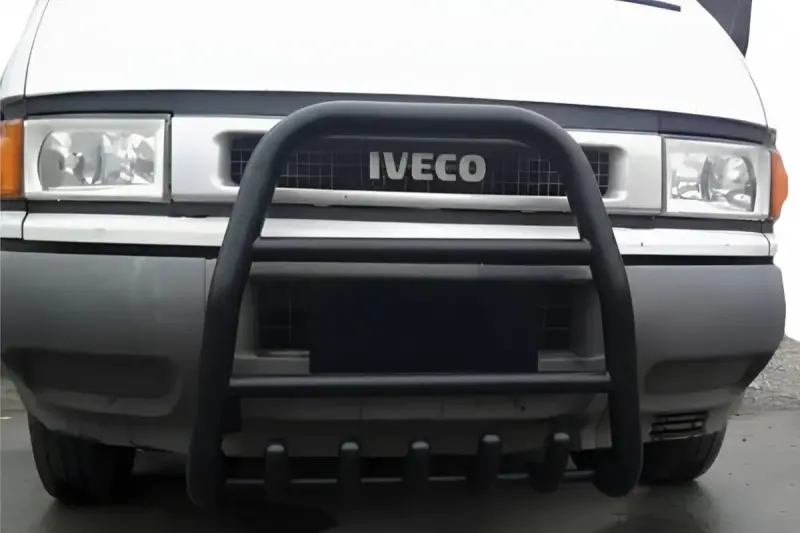 Кенгурятник QT007 Black для Iveco Daily 1999–2006