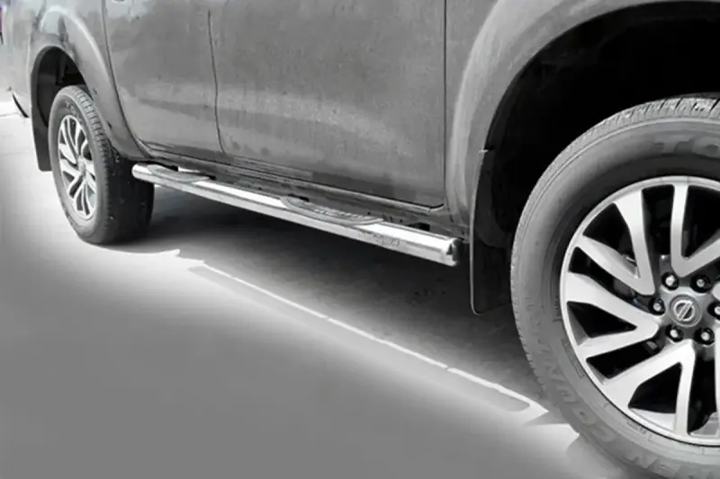 Бічні труби (2 шт., нерж) для Nissan Navara/NP300 2016–