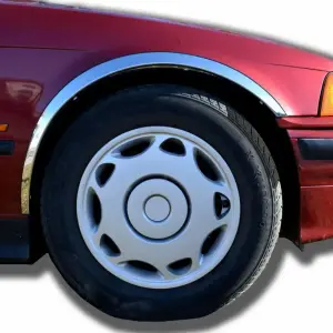 Накладки на арки (4 шт, нерж) для BMW 3 серія E36 1990–2000