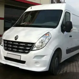 Передній бампер Gecme (накладка, під фарбування) для Renault Master 2011–2023