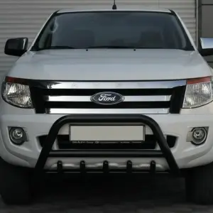 Передній захист WT003 Black (нерж.) для Ford Ranger 2011–2022