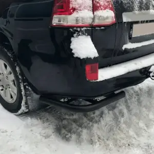 Задні куточки AK003 Black (2 шт., нерж) для Toyota Land Cruiser 200 2007–2021