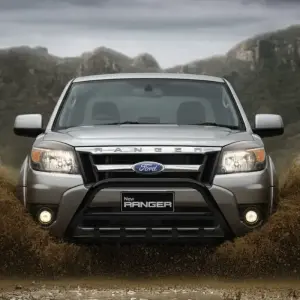 Кенгурятник WT003 Black (нерж) для Ford Ranger 2007–2011
