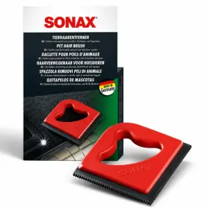Щітка-гребінець гумова для видалення шерсті домашніх тварин Sonax