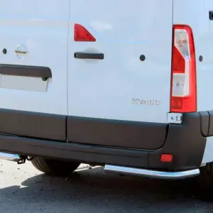 Задні куточки AK003 (2 шт., нерж) для Opel Movano 2010–2021