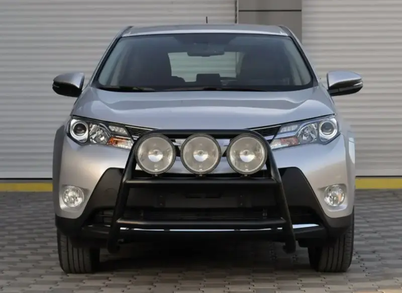 Кенгурятник WT018 Black (нерж) для Toyota Rav 4 2013–2018