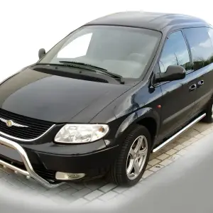Передня дуга WT003 (нерж.) для Chrysler Voyager 2001–2007