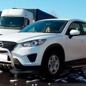 Передній захист WT021 (нерж.) для Mazda CX-5 2012–2017