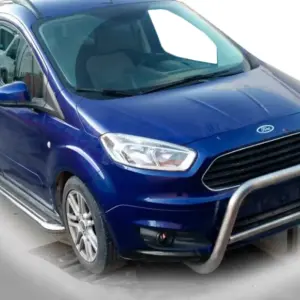 Передній захист WT005 (нерж) для Ford Courier 2014–2023