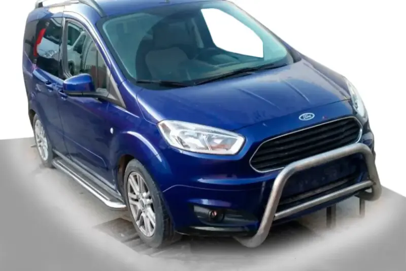 Передній захист WT005 (нерж) для Ford Courier 2014–2023