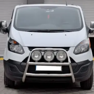 Кенгурятник WT022 (нерж.) для Ford Custom 2013–2022