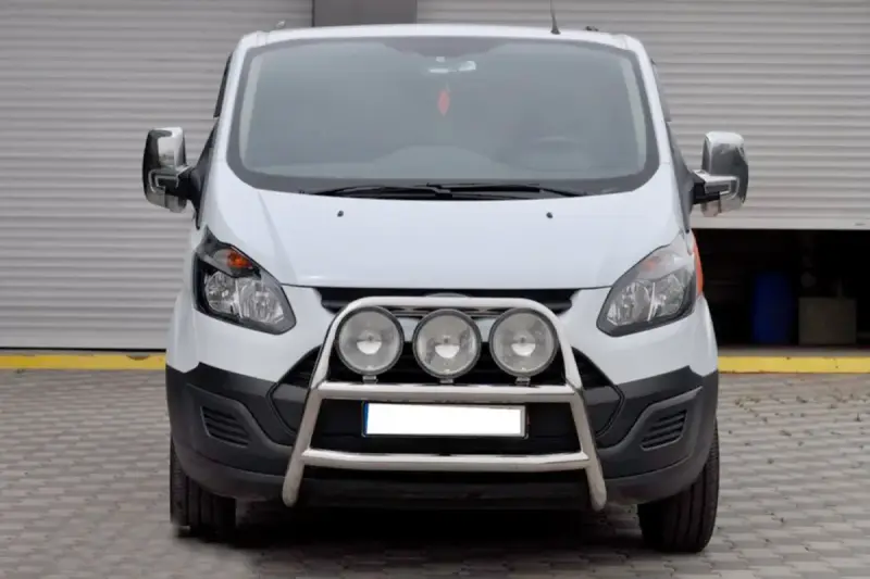 Кенгурятник WT022 (нерж.) для Ford Custom 2013–2022