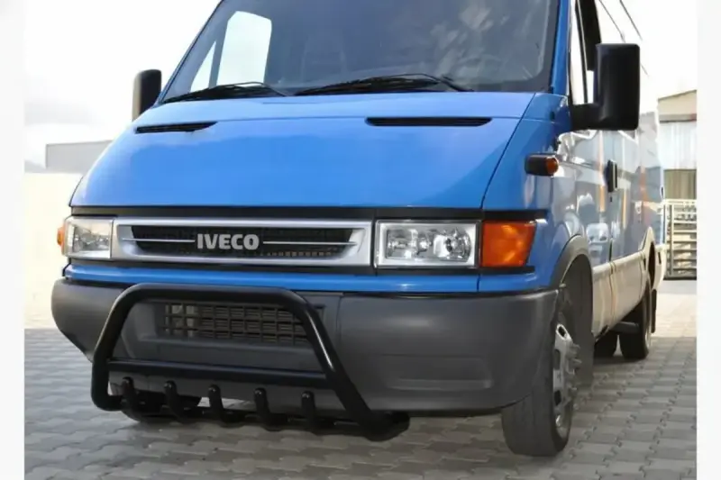 Кенгурятник WT003 Black для Iveco Daily 1999–2006