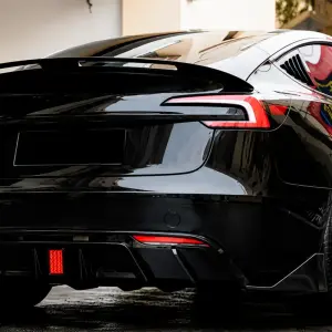 Дифузор заднього бампера Turbo (для 2024+) для Tesla Model 3 2017–