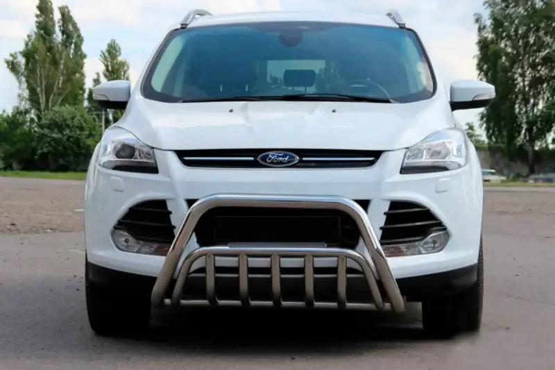 Кенгурятник WT002 (нерж.) для Ford Kuga/Escape 2013–2019