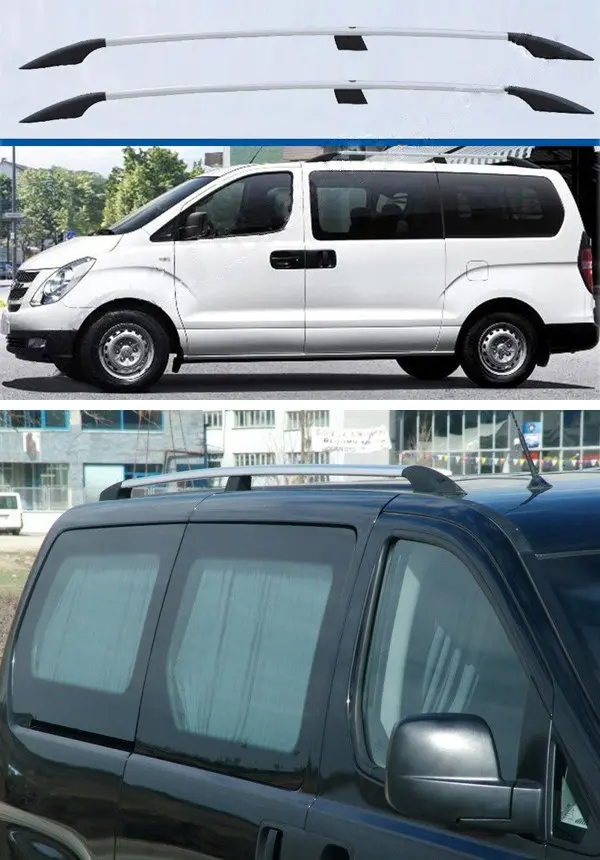 Рейлінг хром для Hyundai H300, H1, Starex 2008–2020