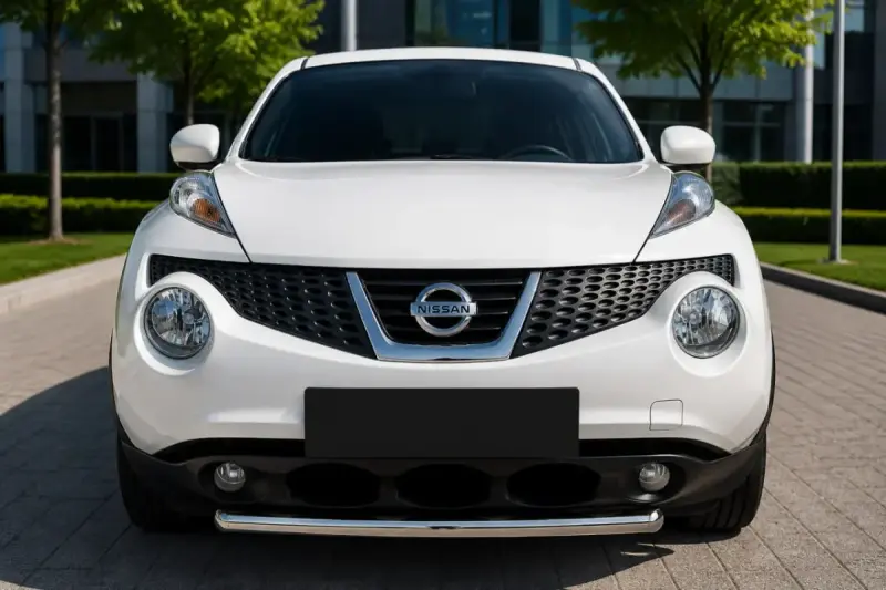 Передній захист ST008-1 (нерж) для Nissan Juke 2010–2019