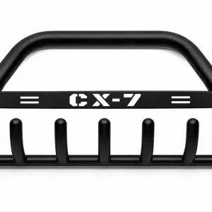 Кенгурятник WT004 Black (нерж) для Mazda CX-7 2006–2012