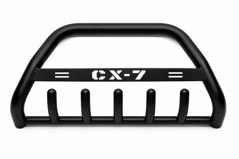 Кенгурятник WT004 Black (нерж) для Mazda CX-7 2006–2012