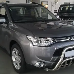 Кенгурятник WT002 (нерж.) для Mitsubishi Outlander 2012–2021