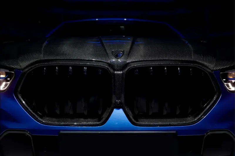 Обведення решітки LRT (2023+, Карбон) для BMW X6 G06 2019–2027