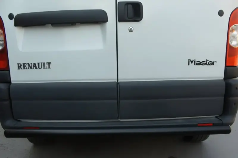 Задня дуга Black (нерж.) для Opel Movano 2010–2021