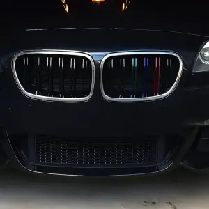 Ніздрі M-Look (M-Color з хром окантовкою) для BMW X1 E84 2009–2015