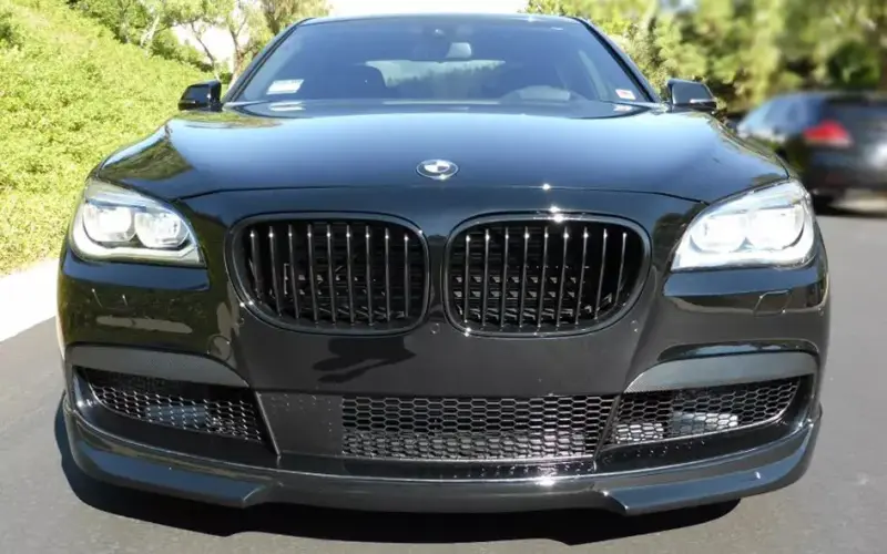 Ніздрі 1 Bar (чорний глянець) для BMW 7 серія F01/F02 2008–2015