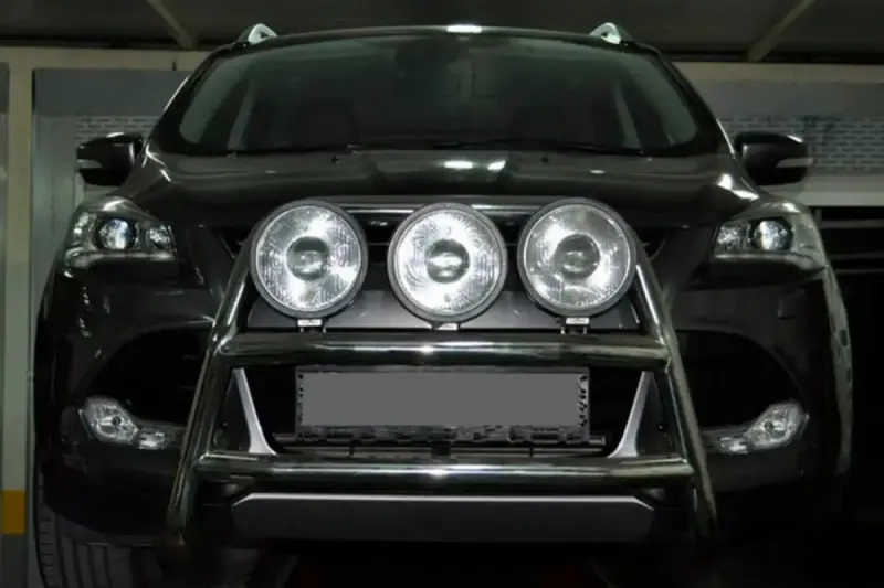 Кенгурятник WT018 (нерж.) для Ford Kuga/Escape 2013–2019