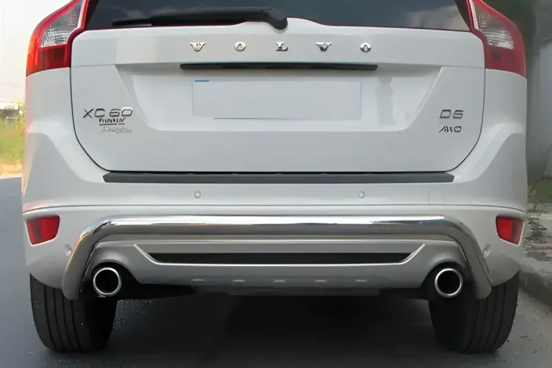 Задній захист AK007 (нерж) для Volvo XC60 2009–2017