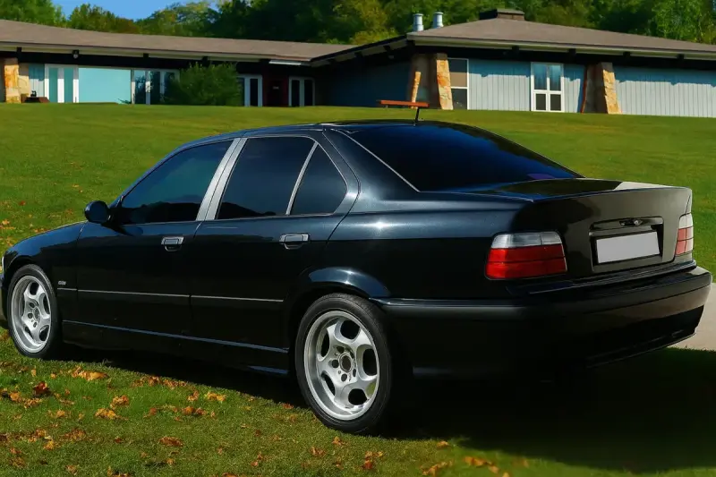 Хром на стійки (нерж.) для BMW 3 серія E36 1990–2000