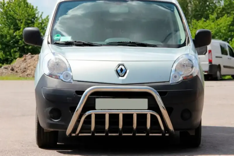 Кенгурятник WT002 (нерж.) для Renault Kangoo 2008–2020