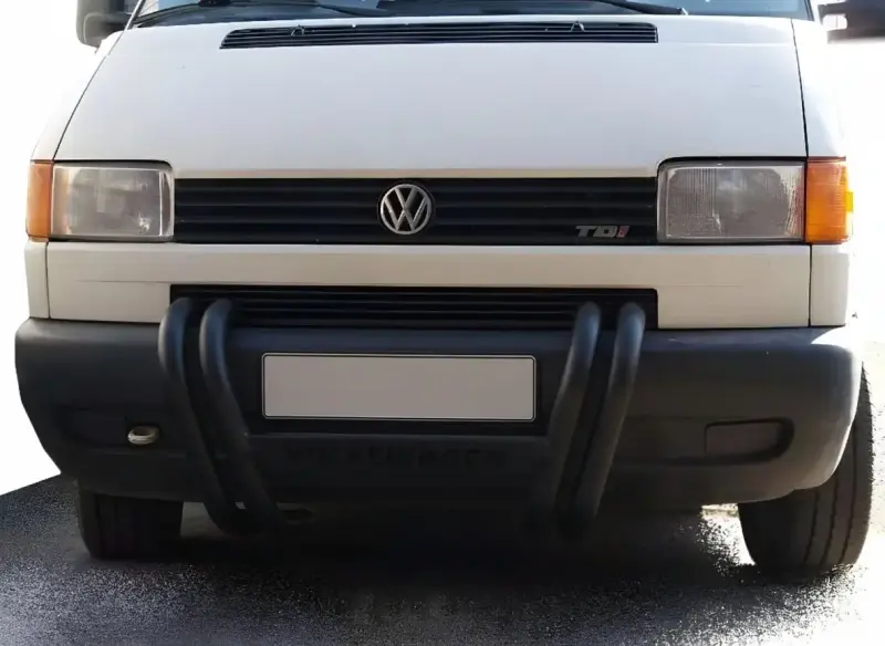 Кенгурятник ST006 Black (нерж) для Volkswagen T4 Caravelle/Multivan 1990–2003