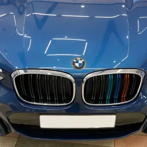 Ніздрі M-Look (2018-2021, M-Color з хром окантовкою) для BMW X4 G02 2018–