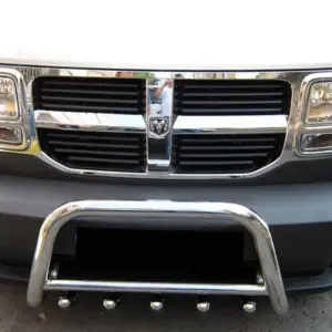 Передня дуга QT006 (нерж.) для Dodge Nitro 2006–2011