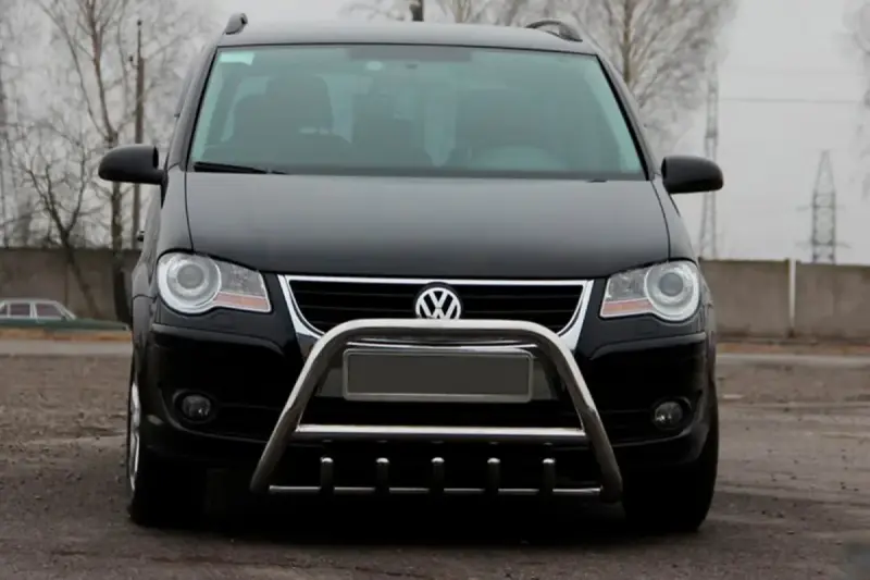 Кенгурятник WT003 (нерж) для Volkswagen Touran 2003–2010