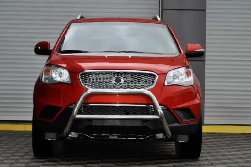 Кенгурятник WT005 (нерж.) для SsangYong Korando 2010–2019