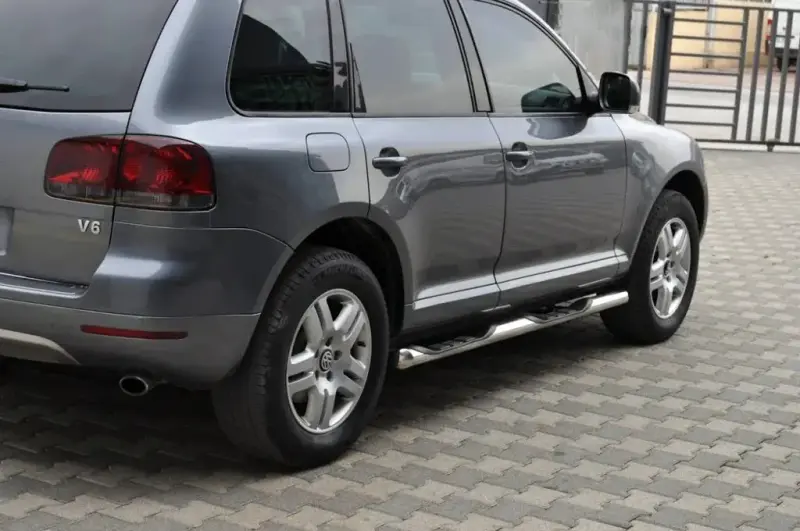 Бічні труби (2 шт., нерж) для Volkswagen Touareg 2002–2010