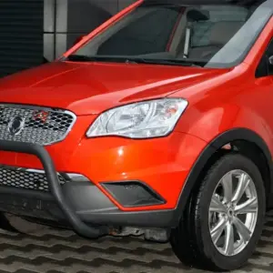 Кенгурятник WT005 Black (нерж.) для SsangYong Korando 2010–2019
