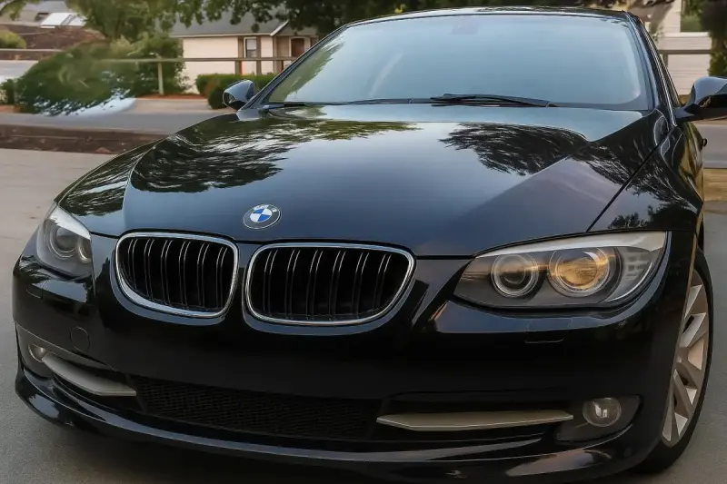 Ніздрі M-Look (для 2010-2013, чорний глянець з хром окантовкою) для BMW 3 серія E92/E93 2006–2013