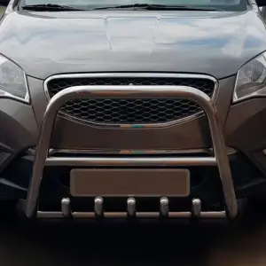 Кенгурятник F1-40 (нерж.) для SsangYong Korando 2010–2019