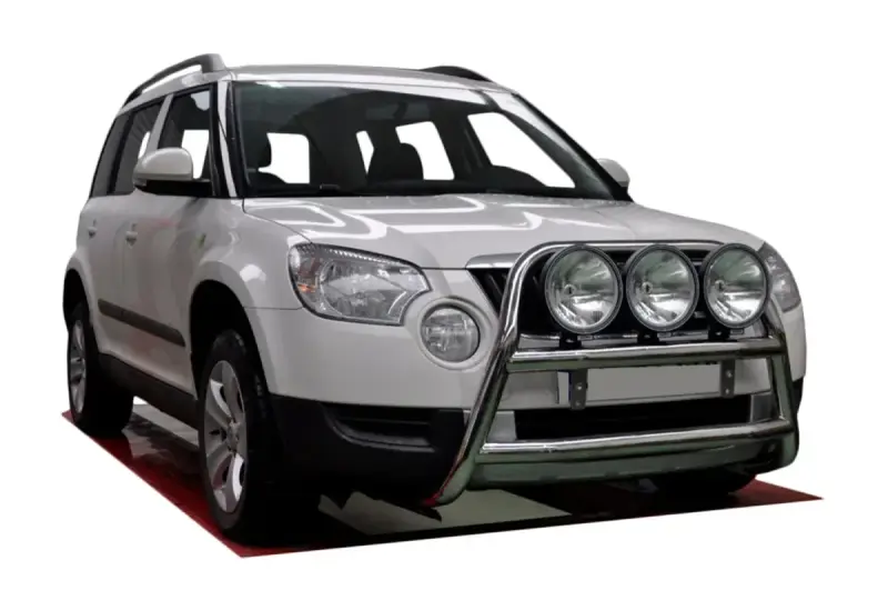 Кенгурятник WT018 (нерж.) для Skoda Yeti 2009–2017